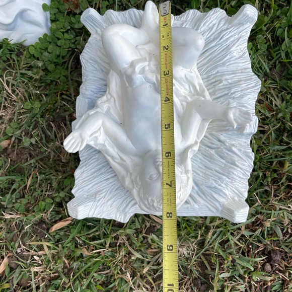 Vintage XL Nativity 21” Ceramic Molds Joseph, Mary & Baby Jesus - Picture 10 of 11